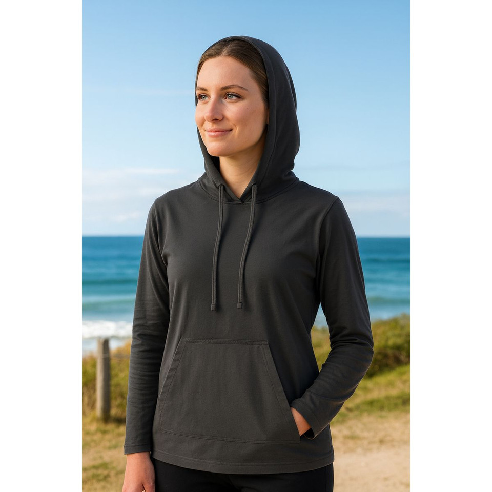 Women's Loose Fit, Lightweight Cotton Hoodie (3-Pack) product image