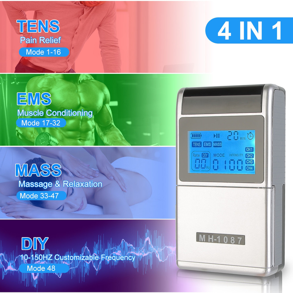 4-Channel TENS Muscle Stimulator product image