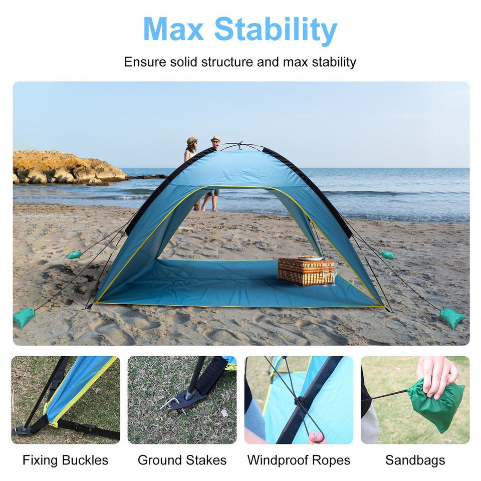 LakeForest 3-Opening Beach Tent product image