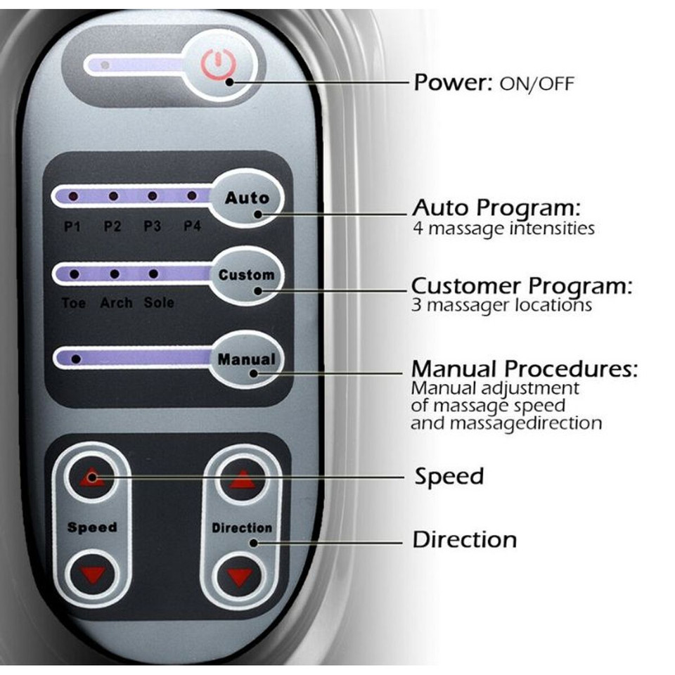 Shiatsu Foot Massager with Remote Control product image