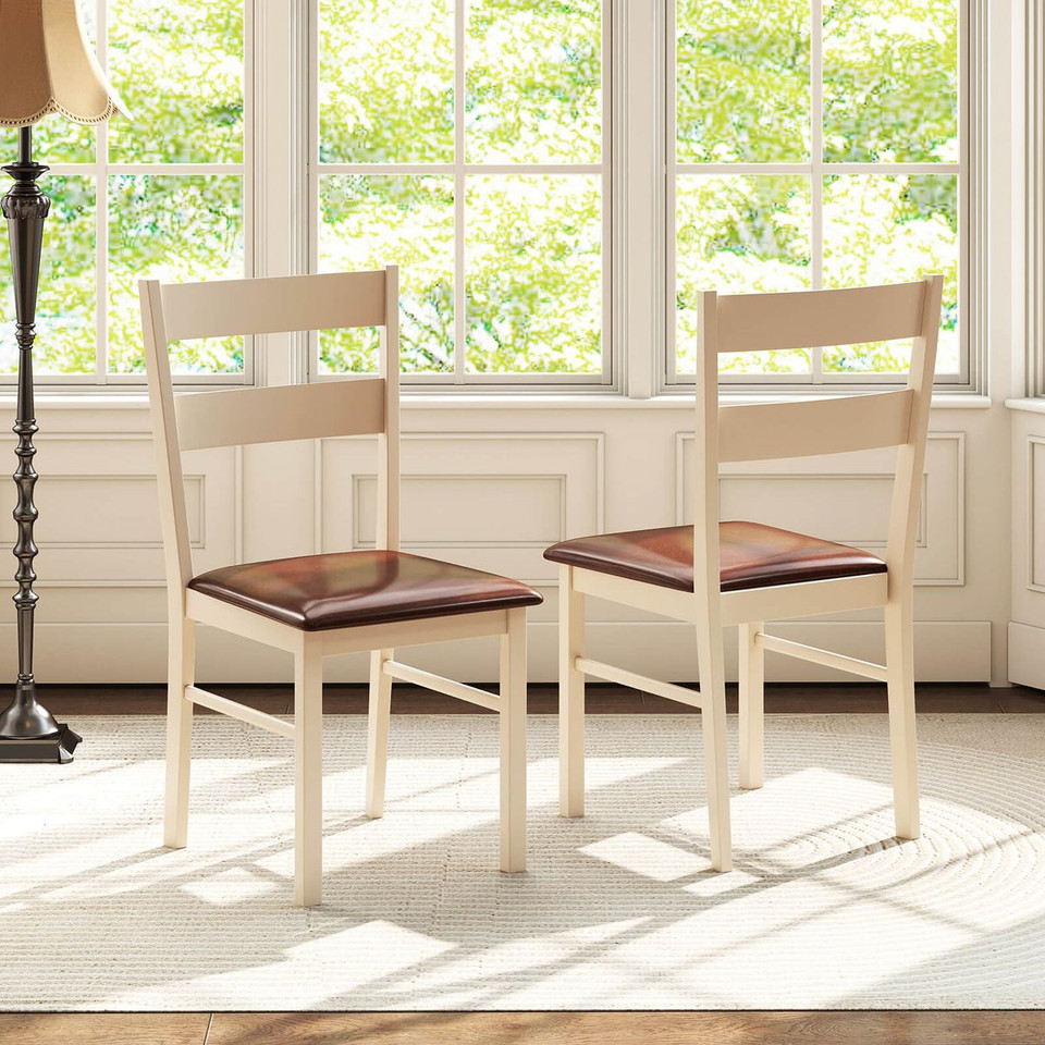 Wooden Dining Chairs with Curved Backrest  product image