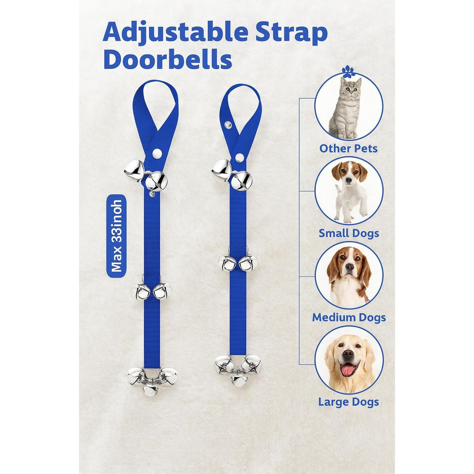 Before & After Pet Training Bells product image
