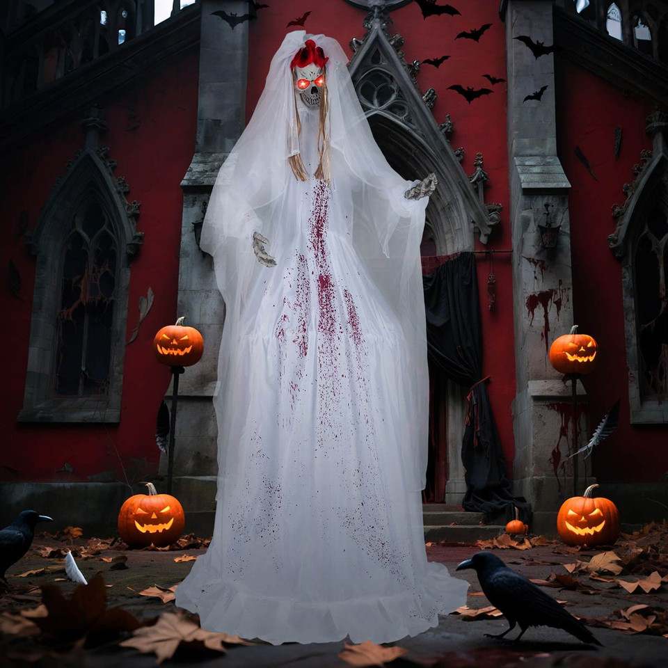 Animatronic Bride or Groom Haunted House Decoration product image