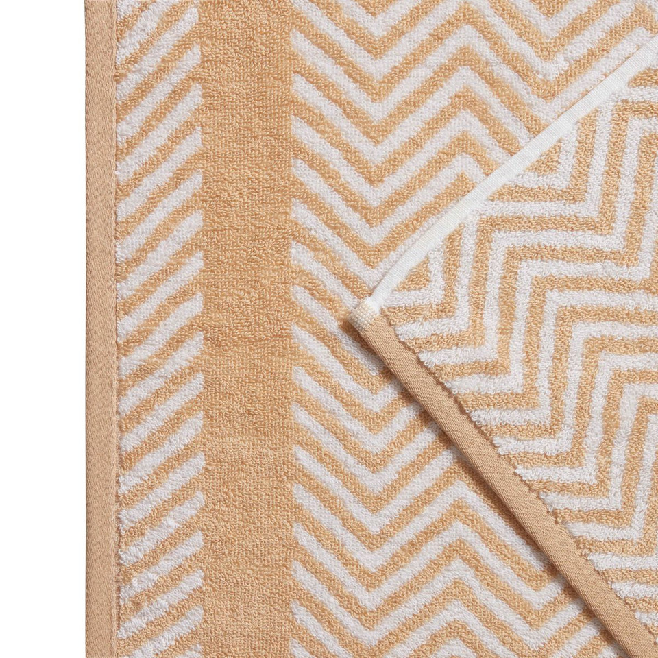 Kathy Ireland 6-Piece Chevron Jacquard Towel Set with LetsDry product image