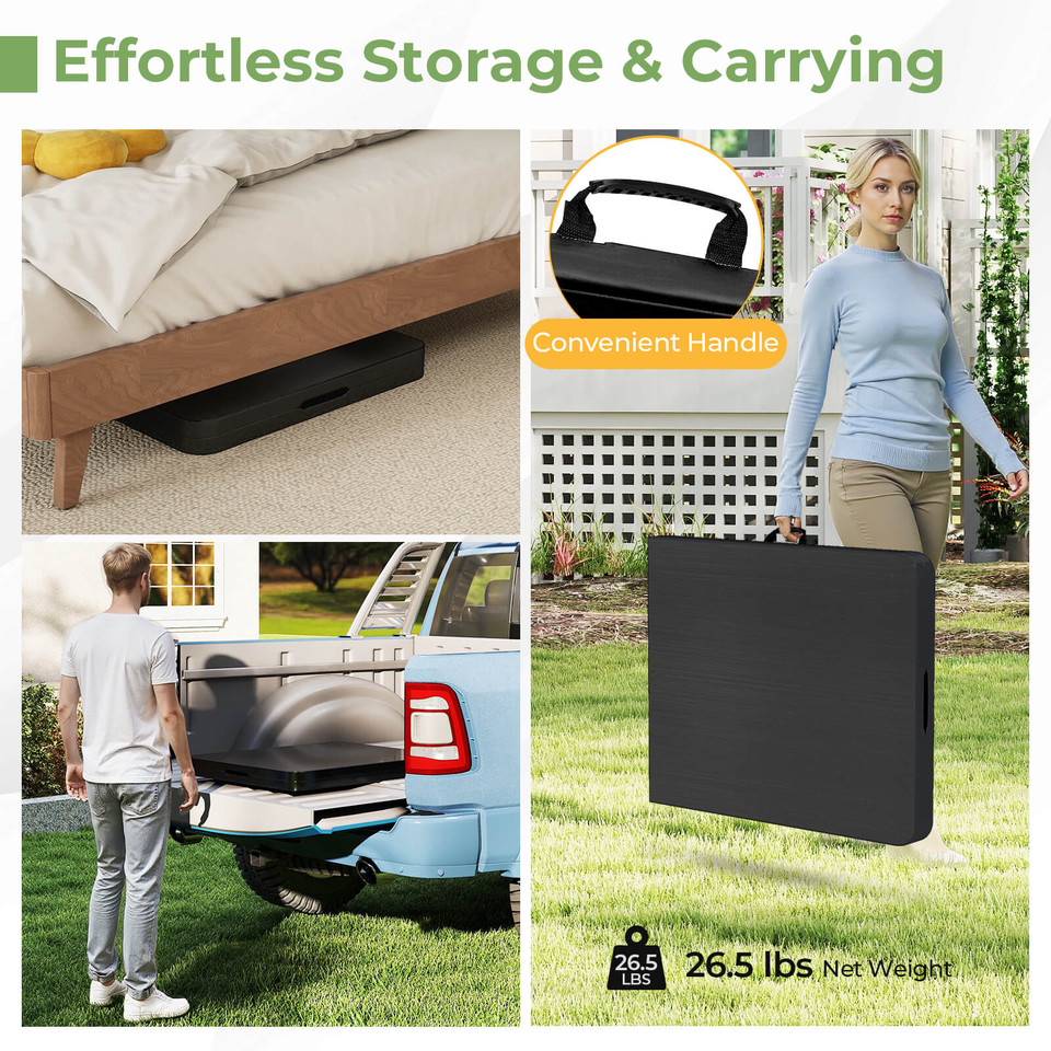 Portable 6-foot Folding Table product image