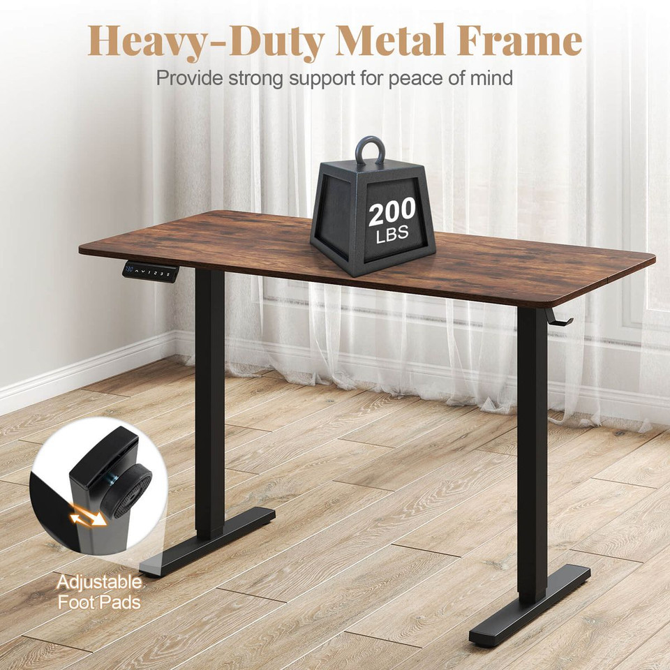 48" x 24" Sit-to-Stand Desk with 3 Memory Settings product image