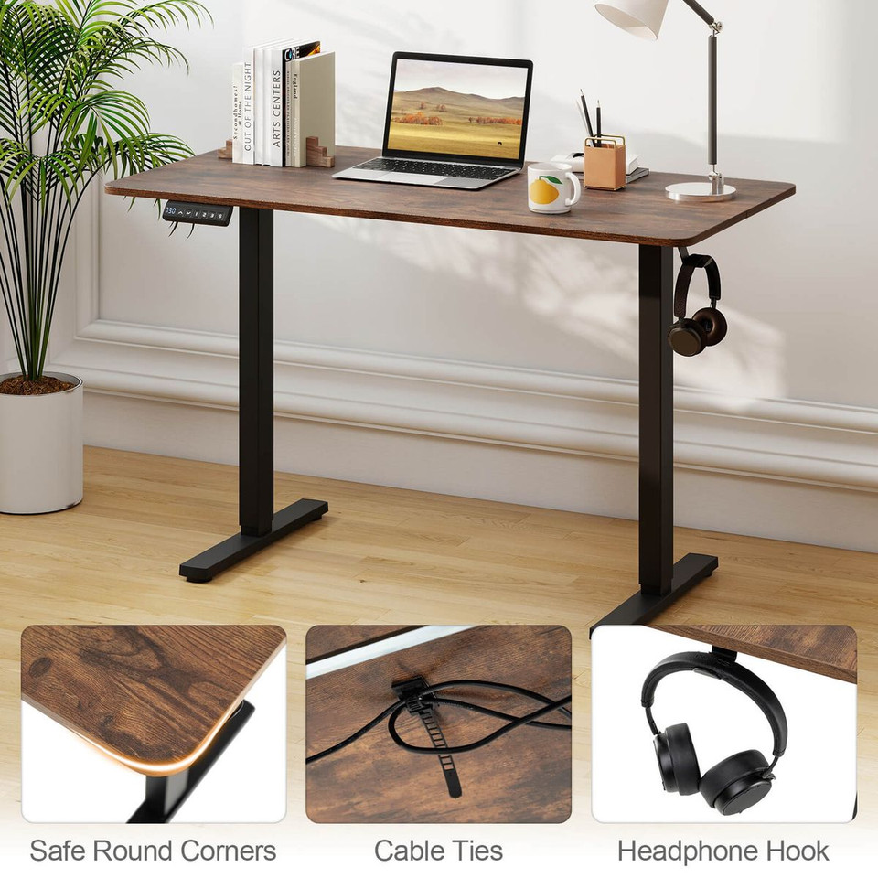 48" x 24" Sit-to-Stand Desk with 3 Memory Settings product image
