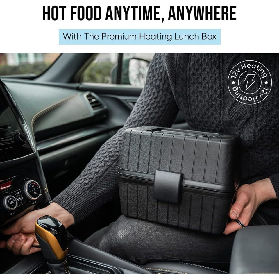 Hard-sided Heating Insulated Lunch Box (2-Pack) product image