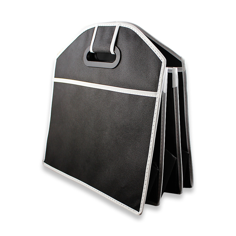 Collapsible Car Caddy Trunk Storage Organizer with 3 Compartments product image