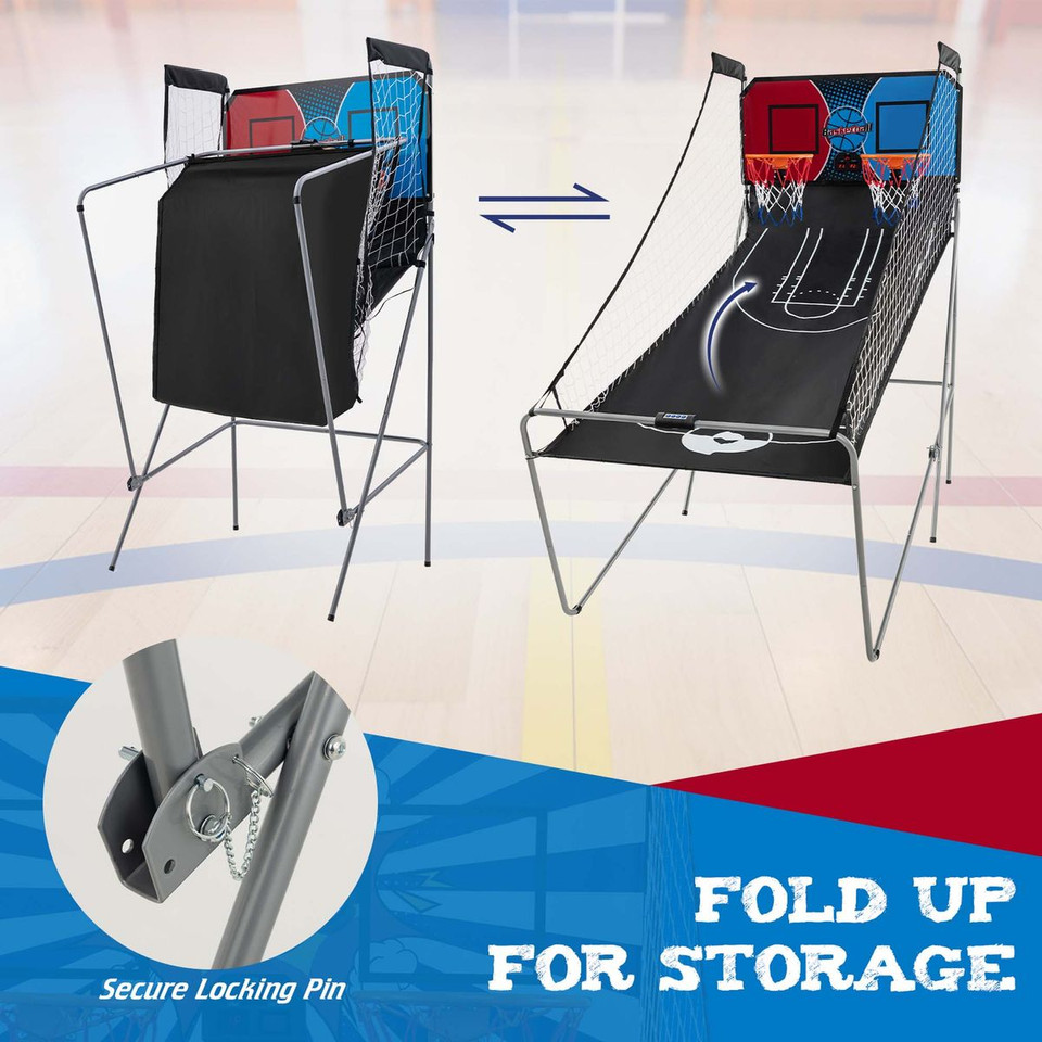 Dual Shot Basketball Arcade Game with 8 Game Modes product image