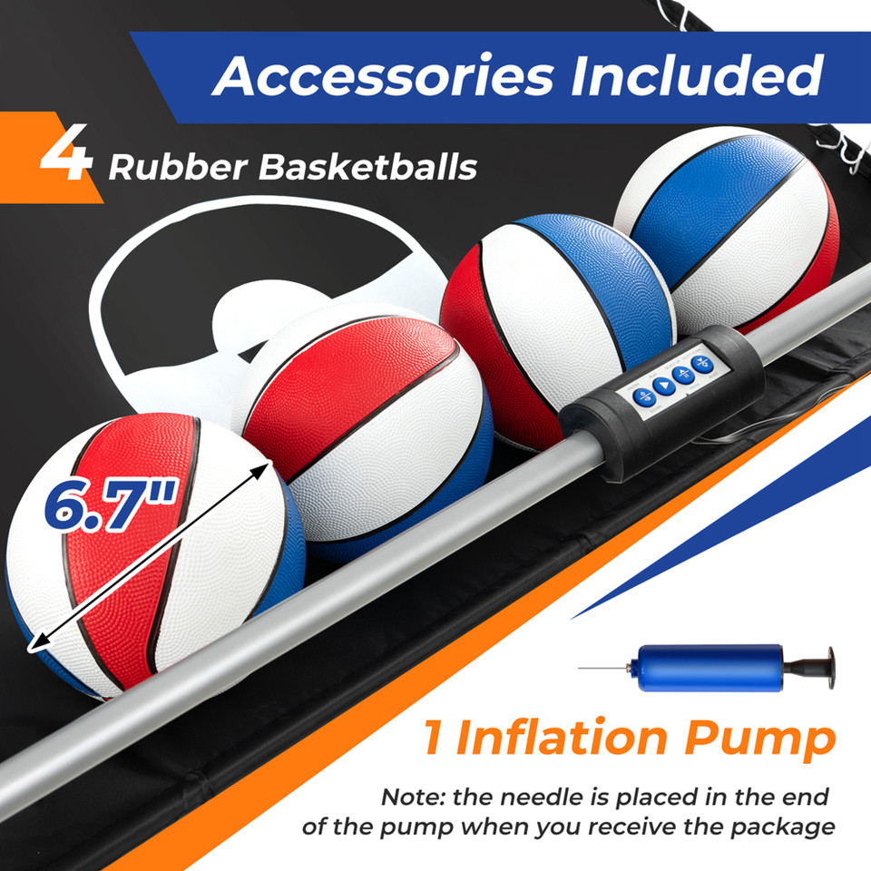 Dual Shot Basketball Arcade Game with 8 Game Modes product image