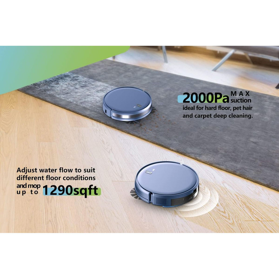 XIEBro 2-in-1 Robot Vacuum and Mop Combo product image