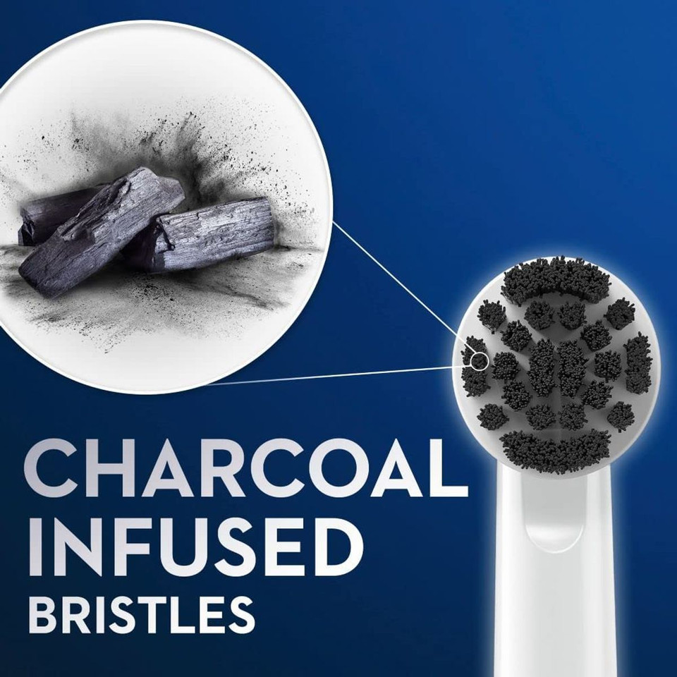 Oral-B Charcoal Electric Toothbrush Replacement Heads (5- or 10-Count) product image