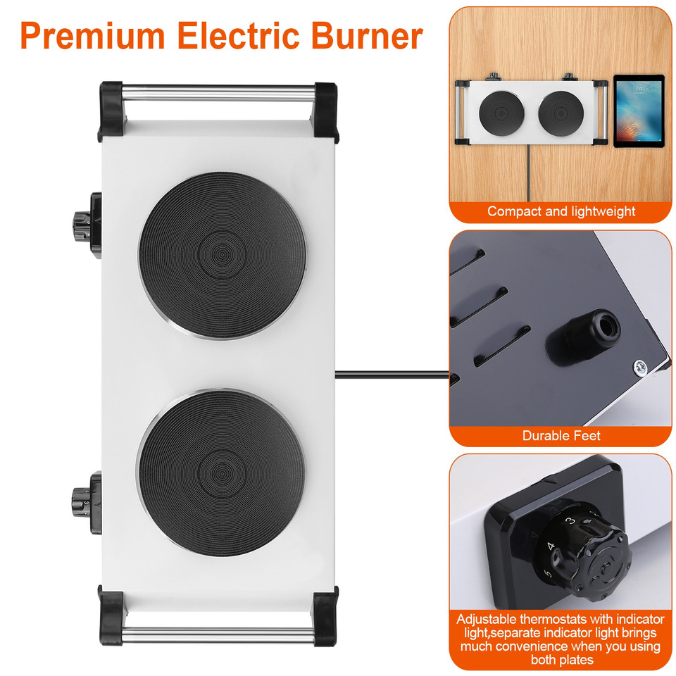 2000W Electric Dual Burner product image