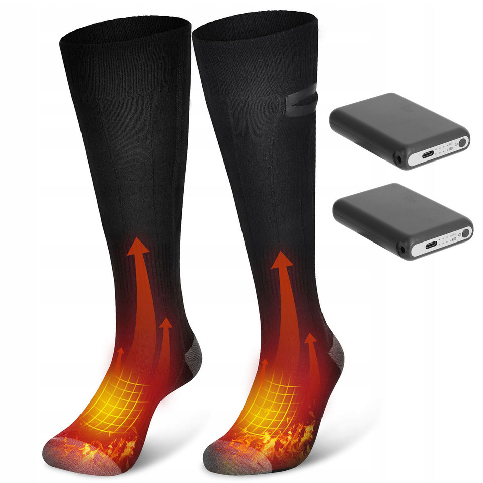 Battery Powered Heated Socks with Batteries product image