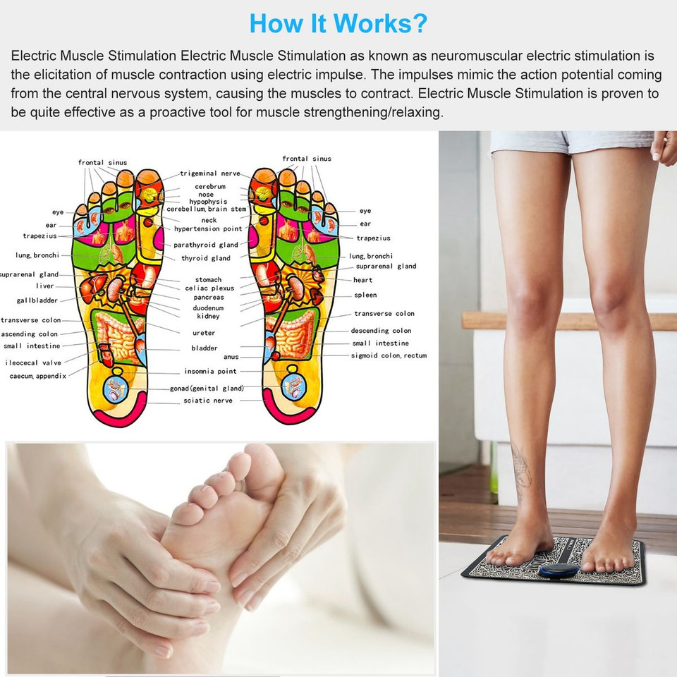 6-Mode Foot Massage Pad product image