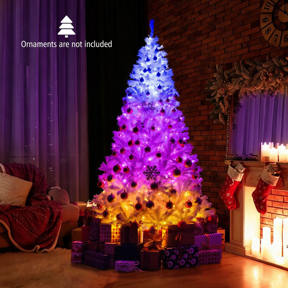 Artificial Pre-Lit Christmas Tree (6 or 7 ft) product image