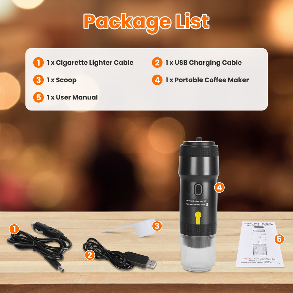 NewHome Portable Electric Espresso Machine product image