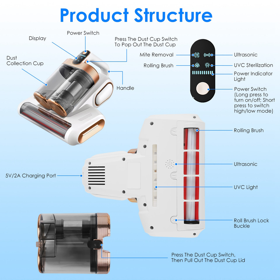 Mattress Vacuum Cleaner product image
