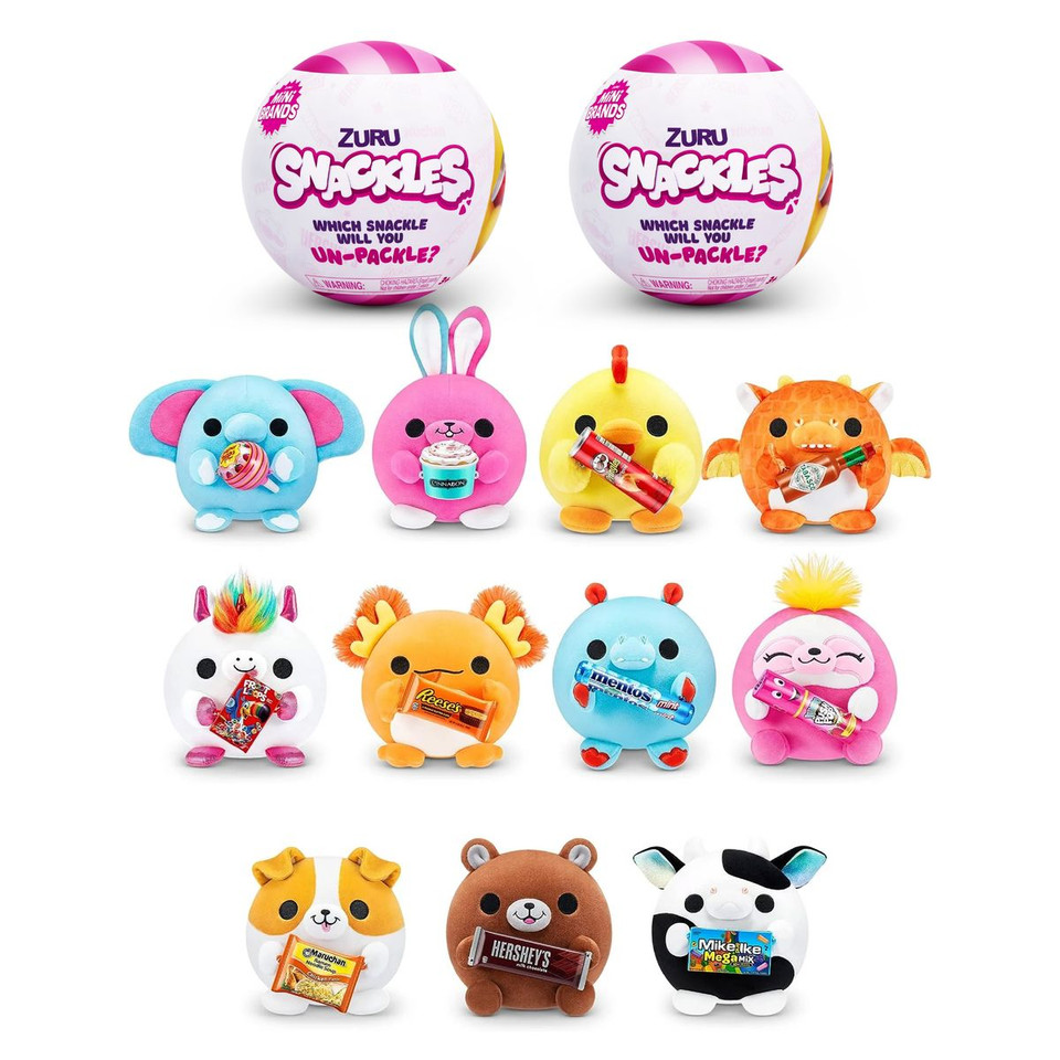 Zuru Snackles Plush Mystery Balls (2-Pack) product image