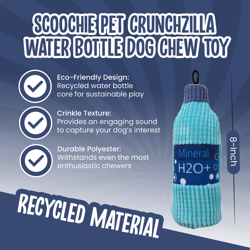 Scoochie Pet Squeaky/Crinkle Dog Chew Toys product image