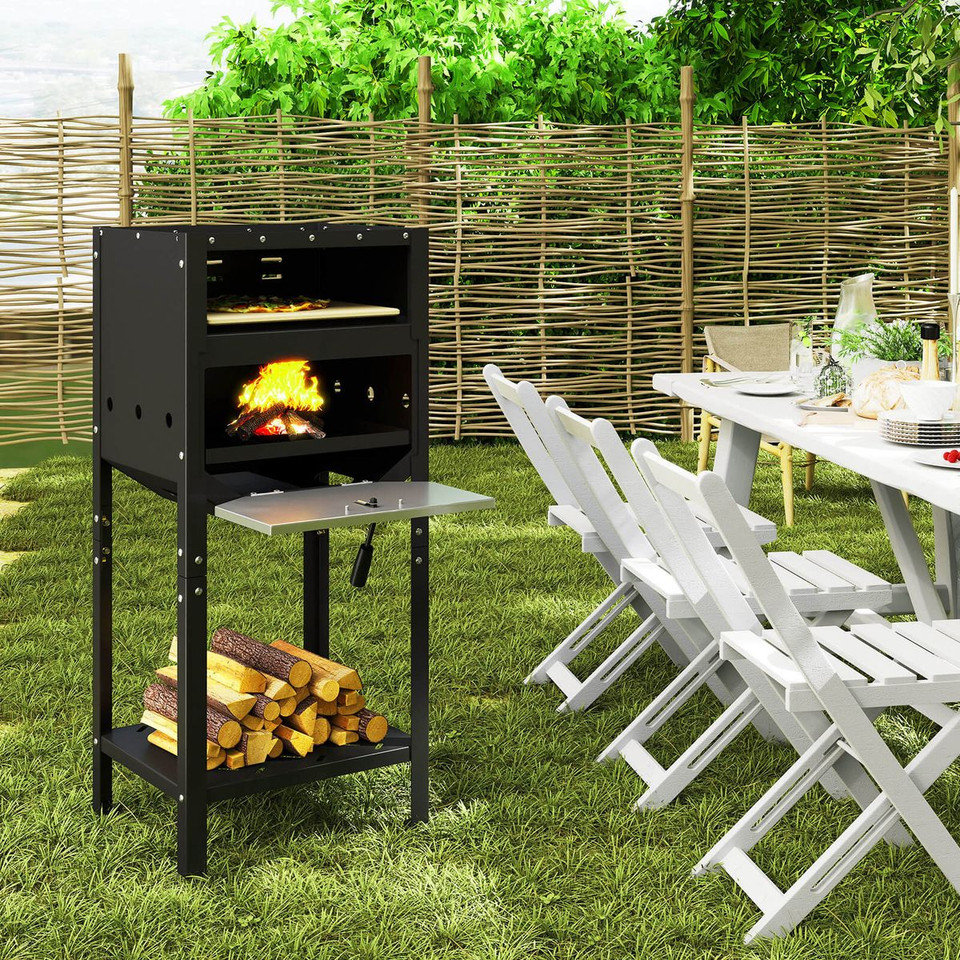 12" Outdoor Pizza Oven with Built-In Ash Tray product image