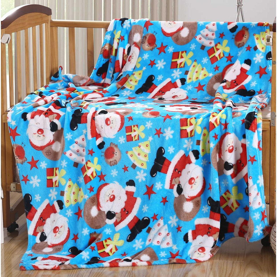 Queen Blanket and Holiday Throw Bundle product image
