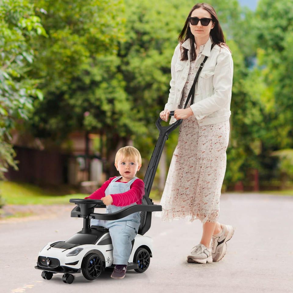 3-in-1 Kids Ride on Maserati Foot to Floor Push Car product image