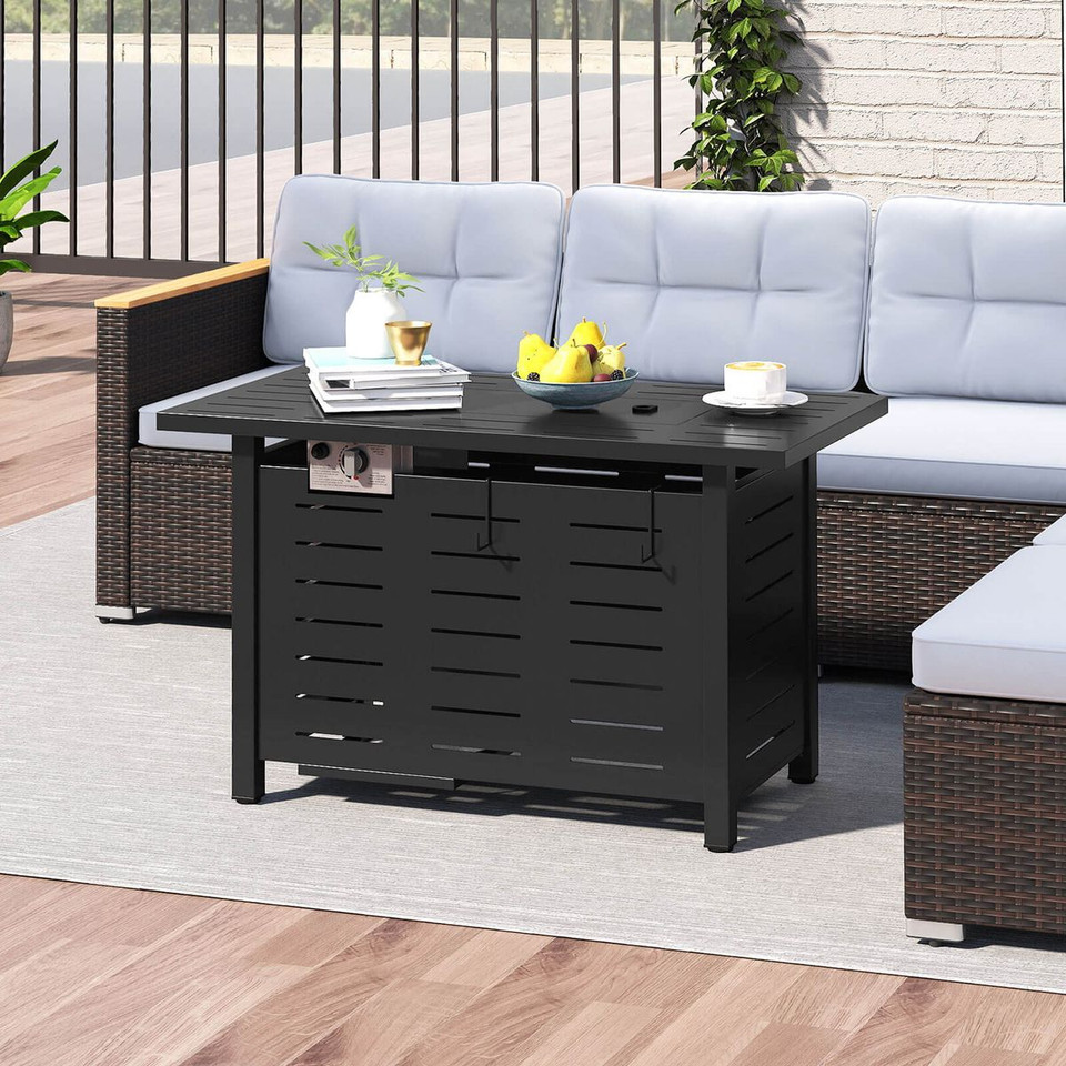40-Inch Outdoor Propane Fire Pit with Adjustable Flames product image