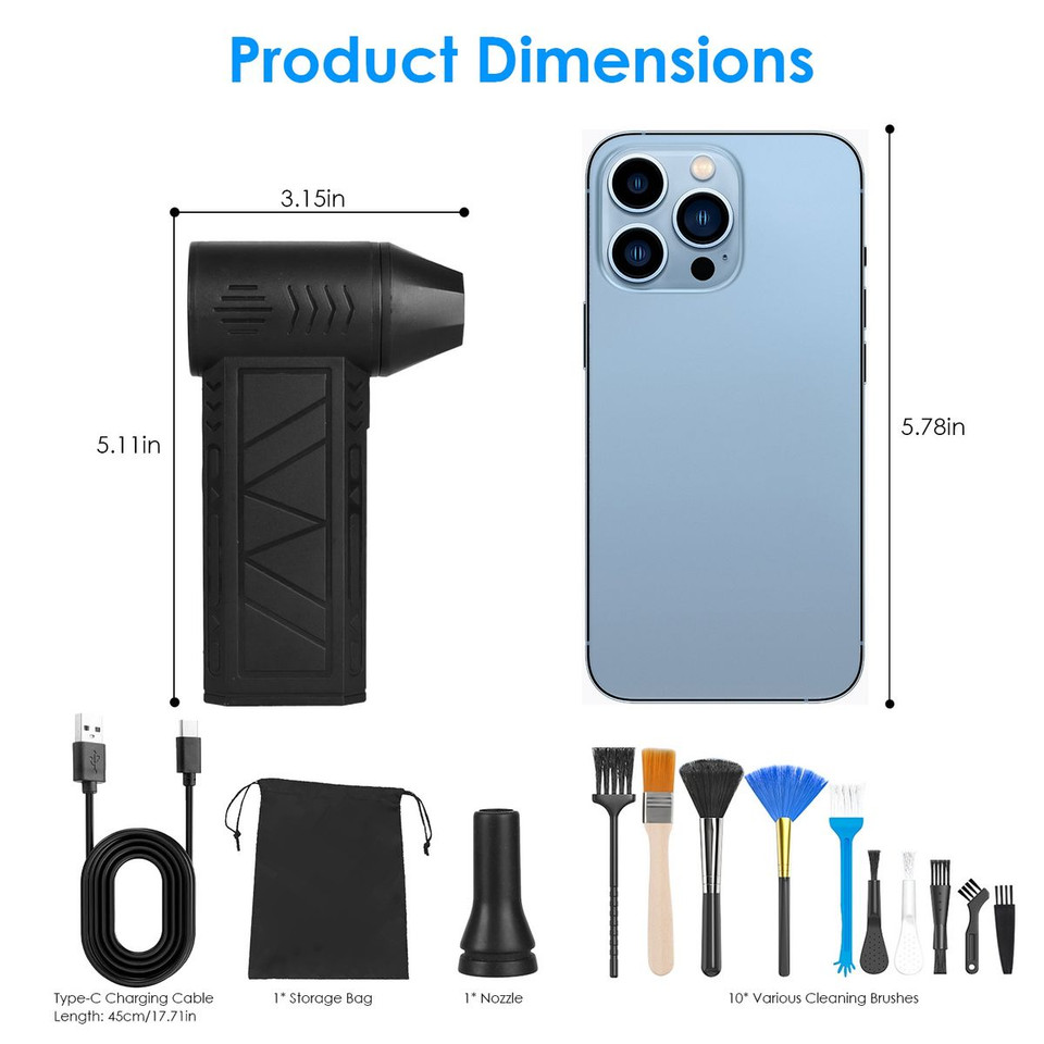 Rechargeable Cordless Air Duster product image