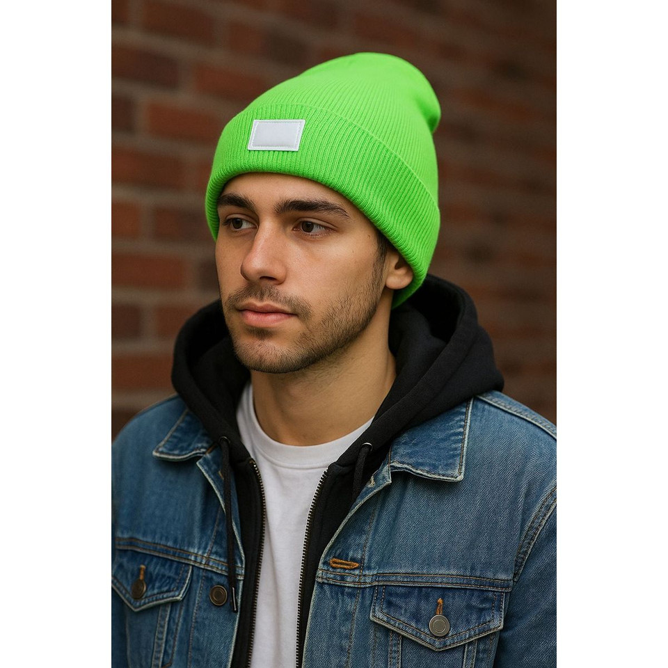Beanie Hat with Rechargeable LED Headlamp product image