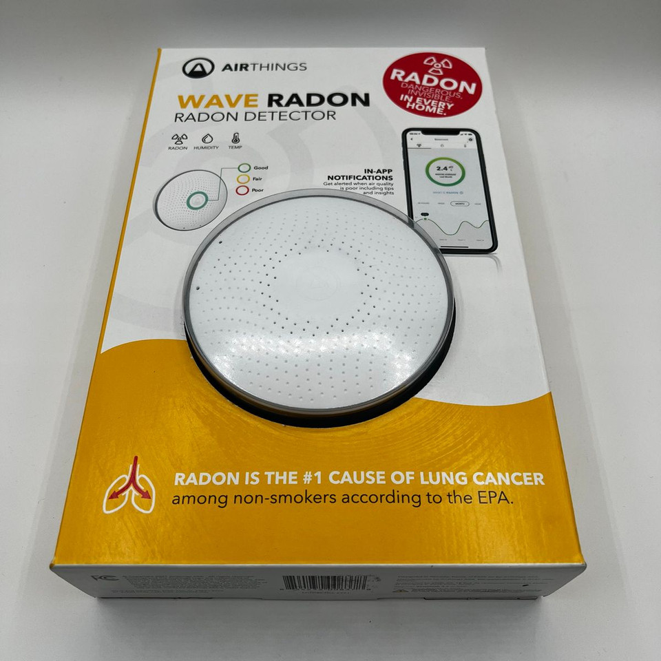 Airthings Smart Radon Detector with Temperature Sensor product image
