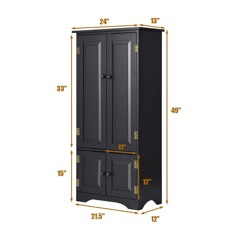 Accent Storage Cabinet with Adjustable, Removable Shelves  product image