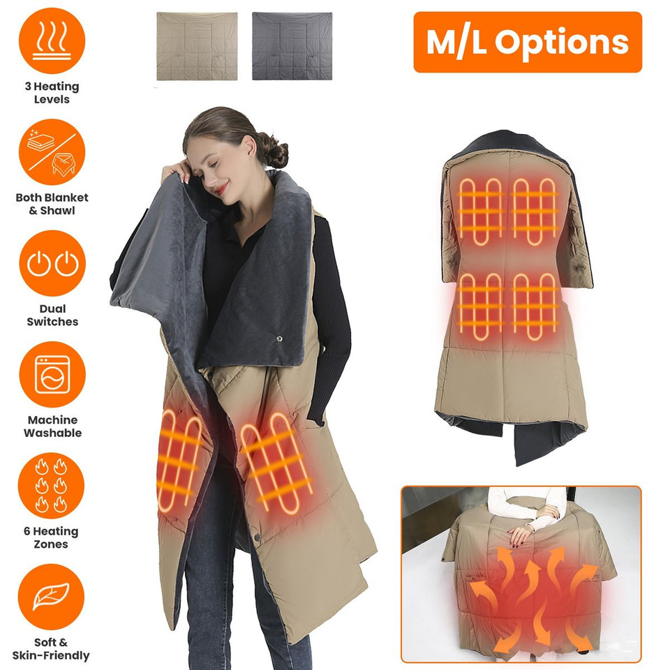USB Heated Blanket (Requires Power Bank) product image