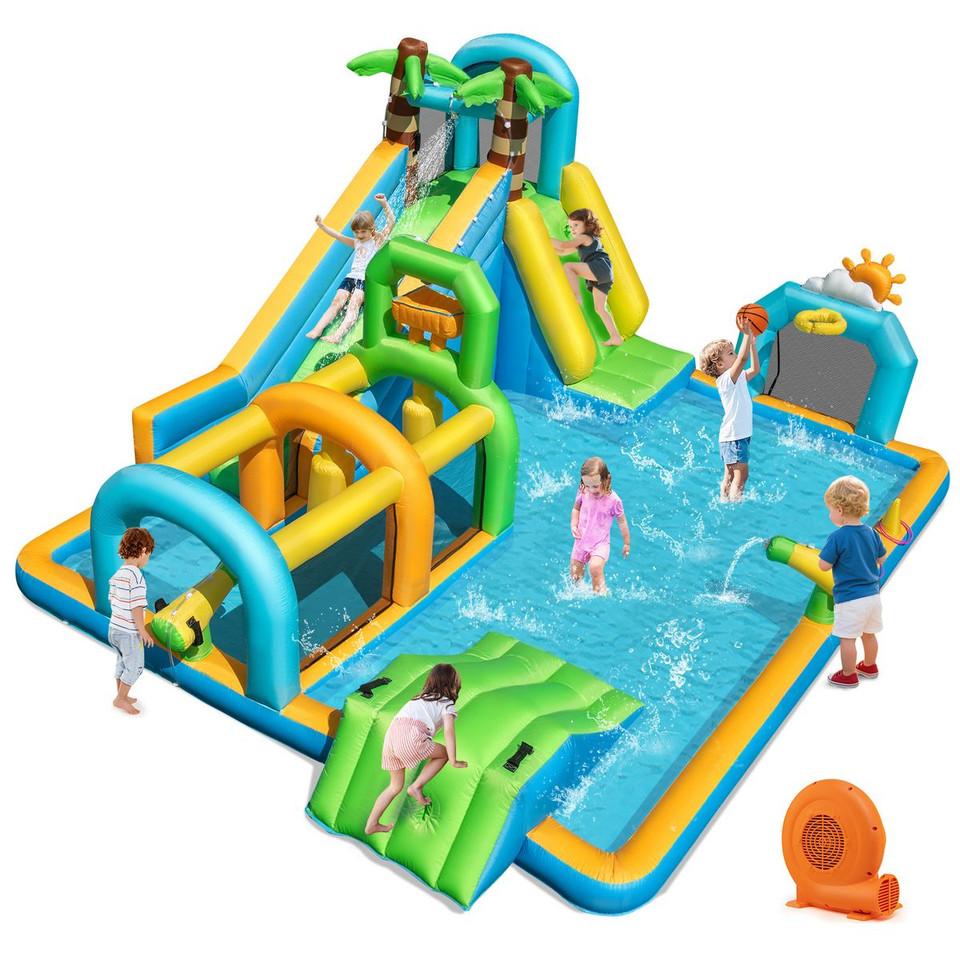 Inflatable Water Park   with Climbing Wall product image