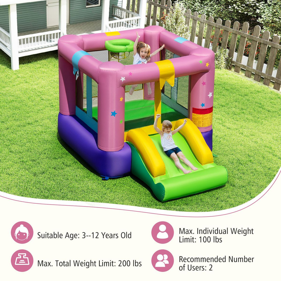 Inflatable Bouncy Castle with Jumping Area Slide  product image