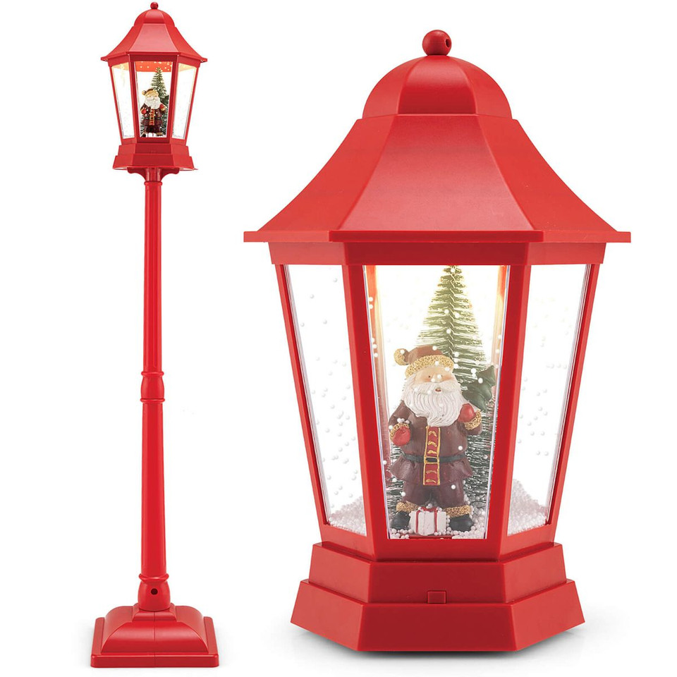 5.3 Ft Musical Christmas Street Lamp with 8 Songs and 60 LED Lights product image