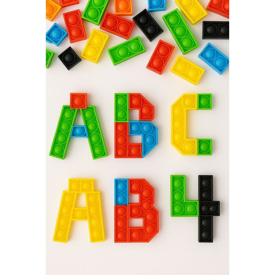 Colorful Fidget Popit Block Set product image
