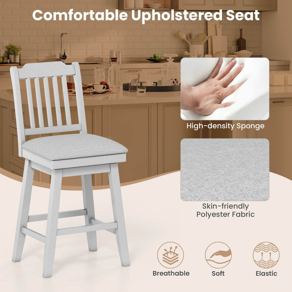 25" Counter Height Bar Stools (Set of 2 or 4) product image