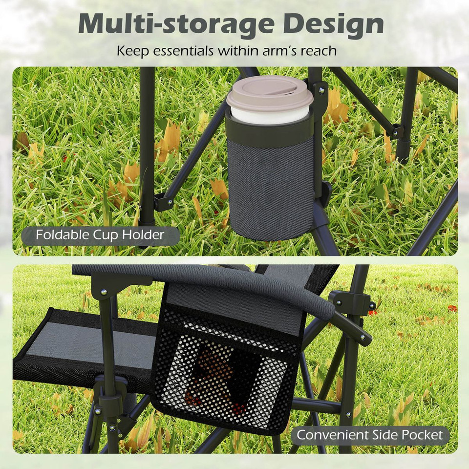 Folding Camping Chair with Drawstring Design product image