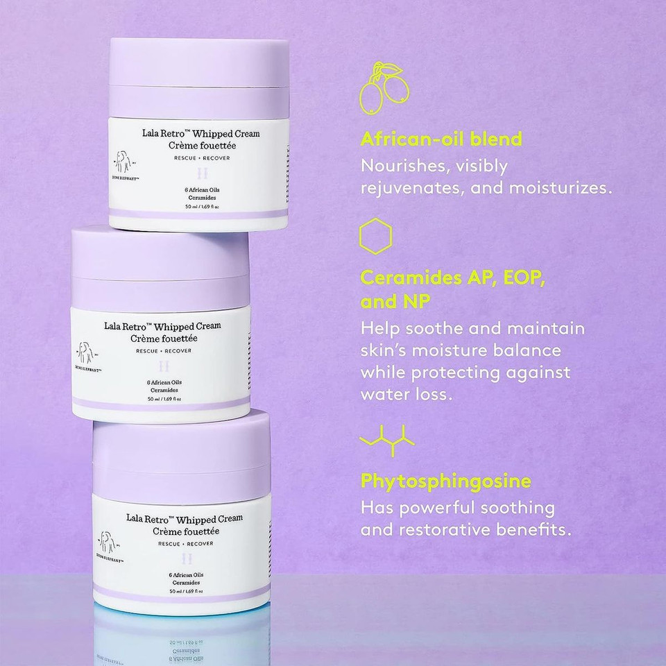 Drunk Elephant Lala Retro Whipped Cream Replenishing Moisturizer product image