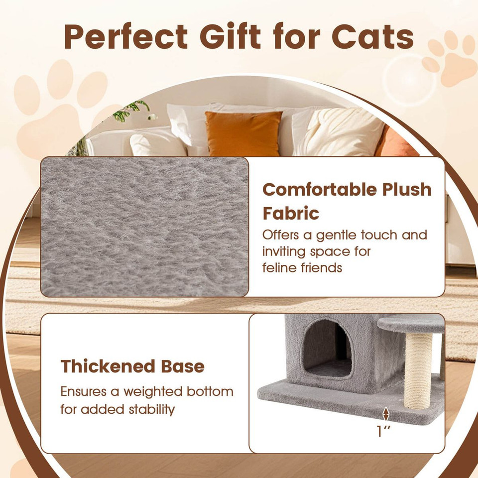 48.5 inch 2-Story Cat Condo Tree product image