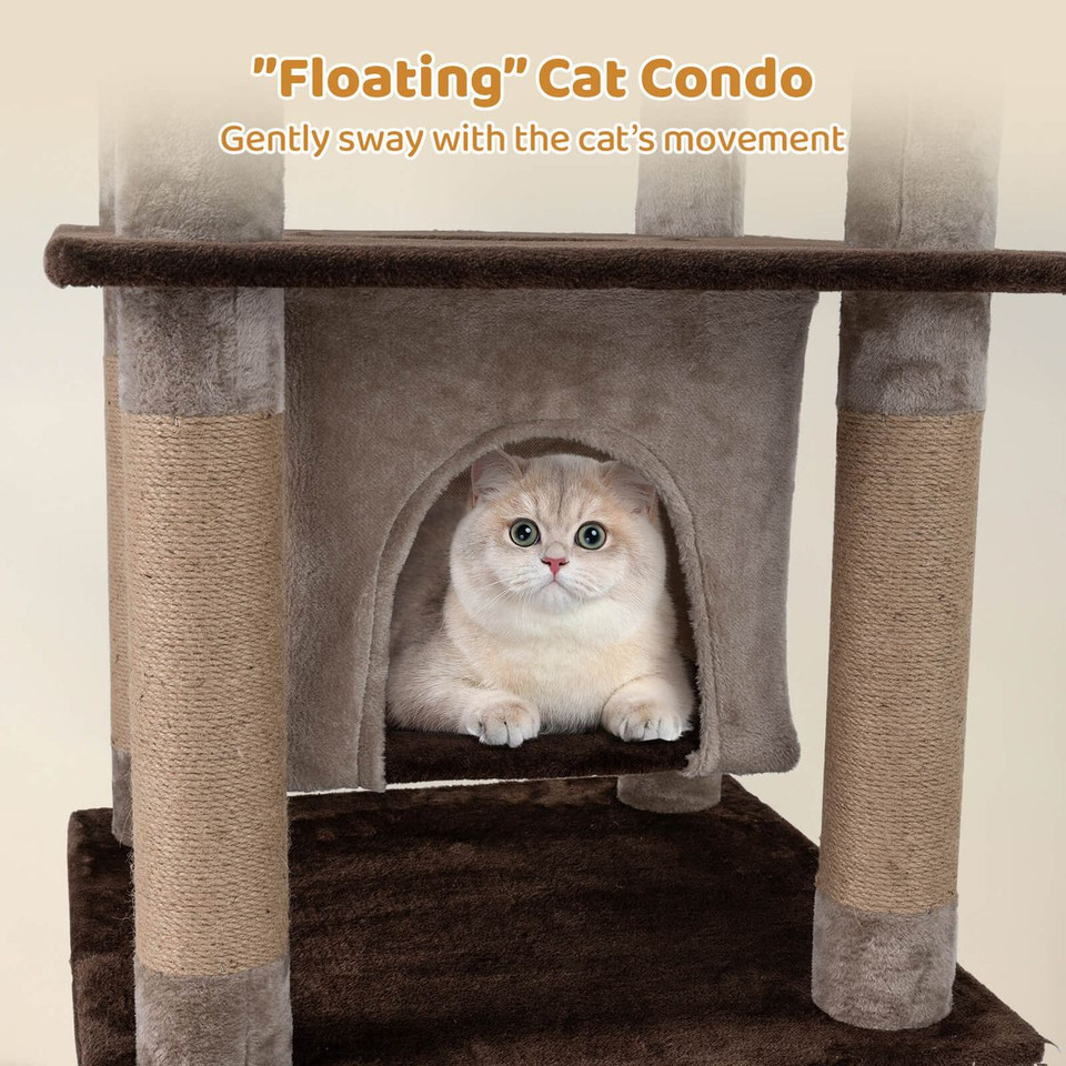 58" Large Multi-level Cat Tree product image