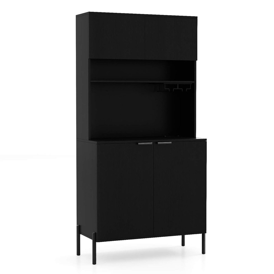 64.5” Kitchen Pantry Cabinet with Charging Station product image