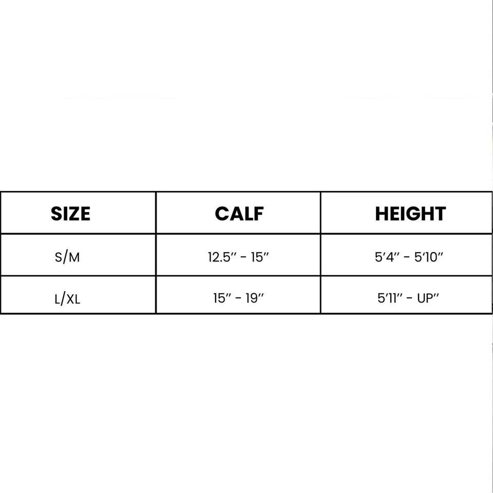 Calf and Shin Compression Support Sleeves (3 Pairs) product image