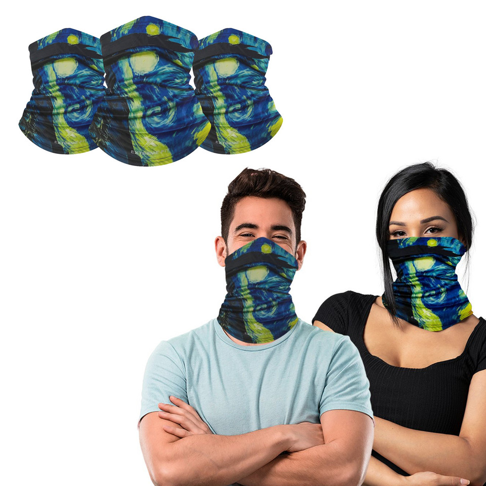 Famous Painting Neck Gaiter Bandana (3-Pack) product image
