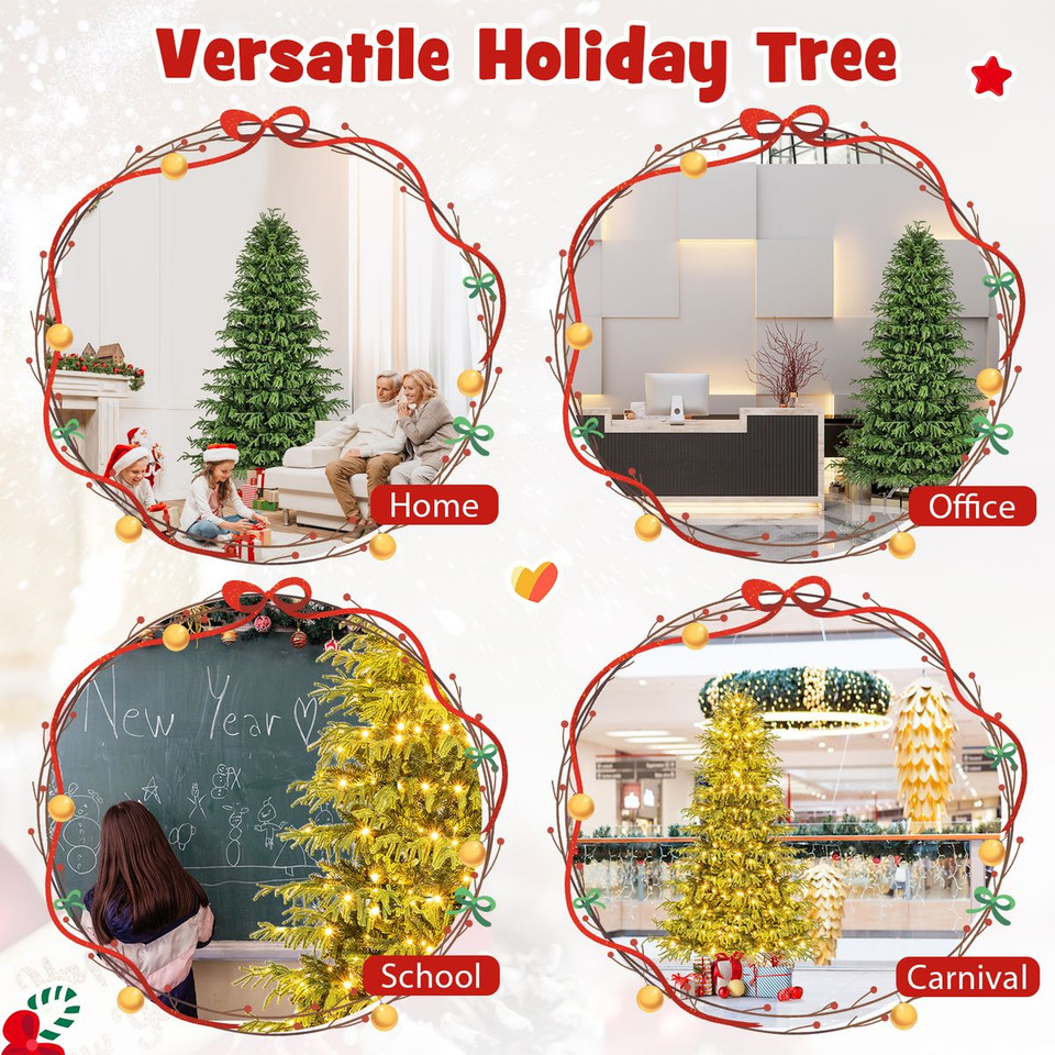 Artificial Christmas Tree with Warm White LED Lights product image