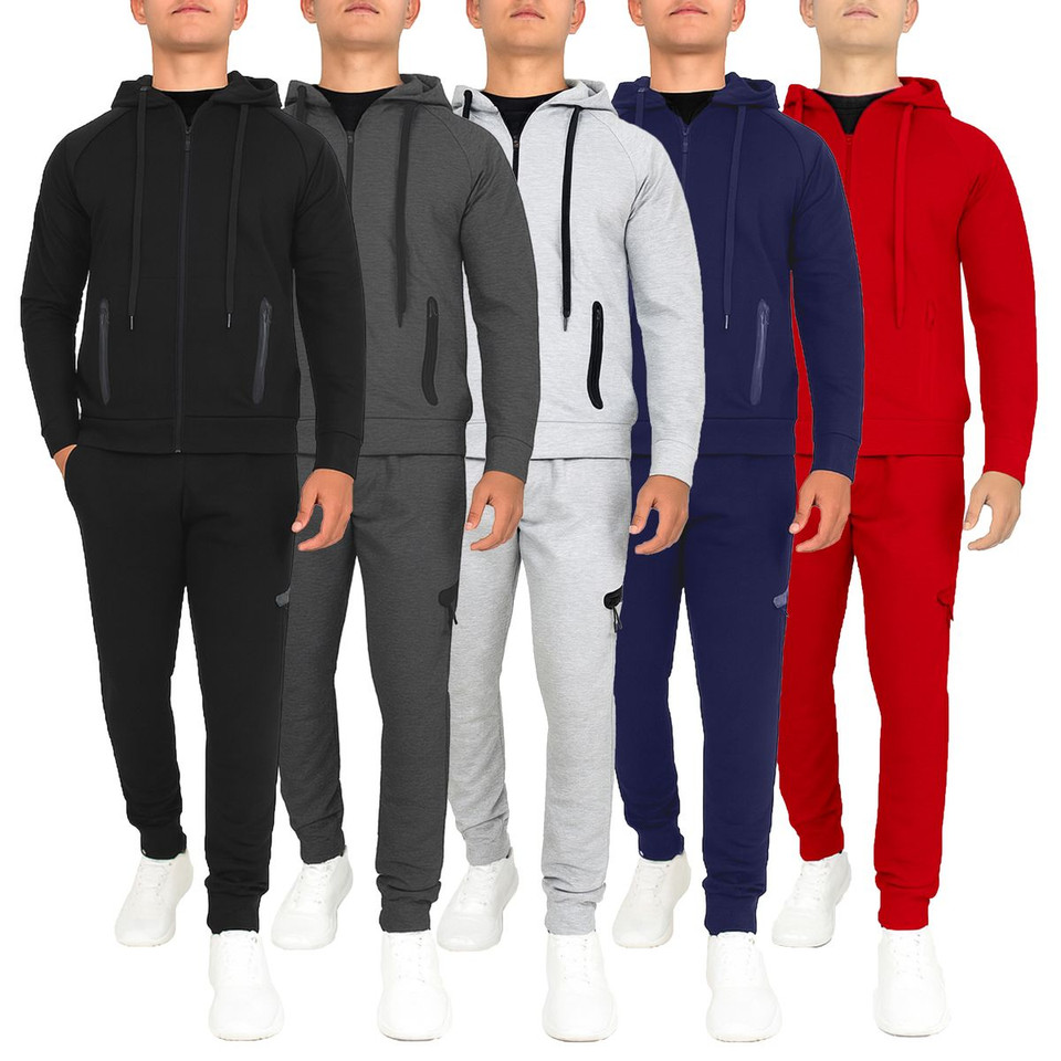 Men's Tech Fleece Hoodie & Jogger Set (1- or 2-Pack) product image