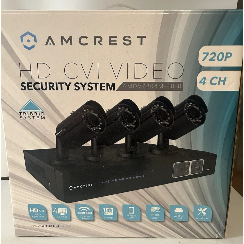 Amcrest 720p Security System with 4 Cameras product image