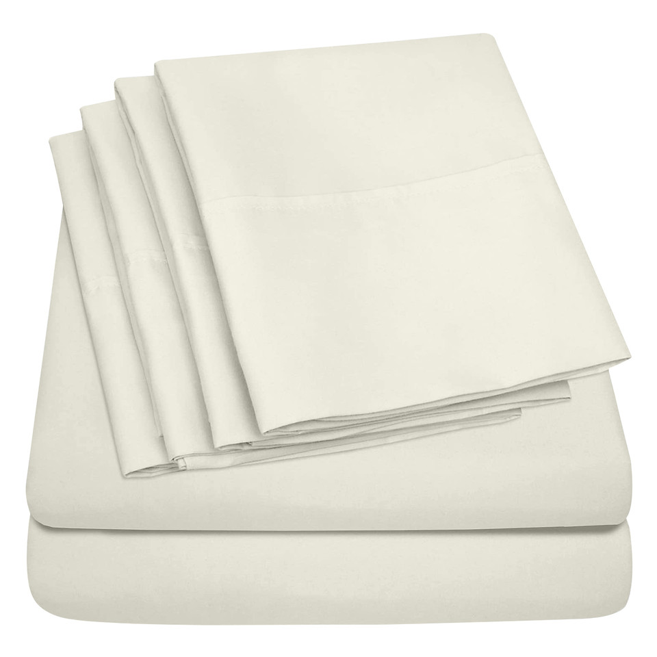 Lightweight Microfiber Bed Sheet (6-Piece Set) product image